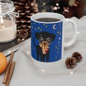 Pooch Pawter Hot chocolate mug, Harry Potter readers, Marshmallow and chocolate lovers